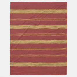 ラグジュアリートレンディーブルゴーニュ金ゴールドリネンコレクション フリースブランケット