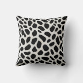 ラグジュアリートレンディーホワイトレオパードエレガントコレクション クッション (裏面)