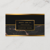 ラグジュアリートレンディーマーブルピンクブカスタマイズラック 名刺 (正面)