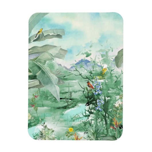 ラグジュアリートロピカルマグネット マグネット (縦)