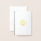 ラグジュアリーニューイヤーズイブ企業のパーティの招待状 箔カード (裏面封筒付き)