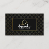 ラグジュアリーハウスキーパーハウスクリーニングメイドサービス 名刺 (裏面)