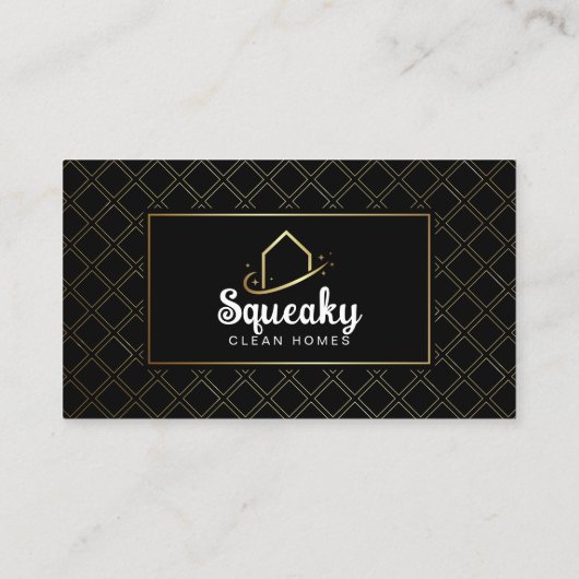 ラグジュアリーハウスキーパーハウスクリーニングメイドサービス 名刺 (裏面)