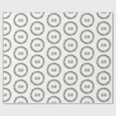 ラグジュアリーハッピーシルバー25周年記念 ラッピングペーパー (フラット)