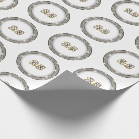 ラグジュアリーハッピーシルバー25周年記念 ラッピングペーパー (角)