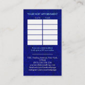 ラグジュアリーハムザハンドオーナメント 名刺 (裏面)