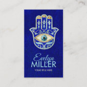 ラグジュアリーハムザハンドオーナメント 名刺 (正面)