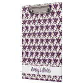 ラグジュアリーバイオレットアイボリーフローラ名 クリップボード (左)