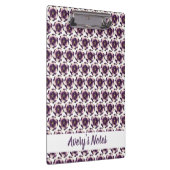 ラグジュアリーバイオレットアイボリーフローラ名 クリップボード (右)