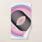 ラグジュアリーバスタオオルセットデザインオンザズル バスタオルセット (ハンドタオル)