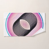 ラグジュアリーバスタオオルセットデザインオンザズル バスタオルセット (ハンドタオル)