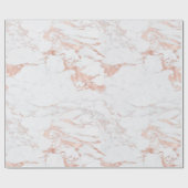 ラグジュアリーバラゴールドフォイルマーブル ラッピングペーパー (フラット)