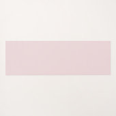 ラグジュアリーバラピンク赤面グリッターマーブルカスタマイズ ヨガマット (裏面(横))