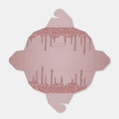 ラグジュアリーバラ金ゴールドスパークルグリッタードリップスキンセアニェラ フェイバーボックス (折り畳みなし)