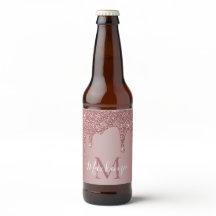 ラグジュアリーバラ金ゴールドドリッピンググリッターモノグラム