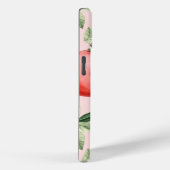 ラグジュアリーパステルピンク&金ゴールドグレープフルトトレリス Case-Mate iPhoneケース (裏面 / 右)