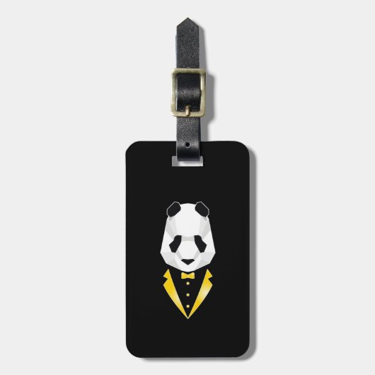 ラグジュアリーパンダ ラゲッジタグ (正面縦)