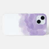 ラグジュアリーパープル魔法バラウォーターカラー抽象芸術アート Case-Mate iPhoneケース (裏面 (横))