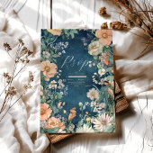 ラグジュアリービクトリアン王室のエレガンス結婚ズ 出欠カード