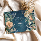 ラグジュアリービクトリアン王室のエレガンス結婚ズ 出欠カード