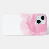 ラグジュアリーピンク魔法バラウォーターカラー抽象芸術アート Case-Mate iPhoneケース (裏面 (横))