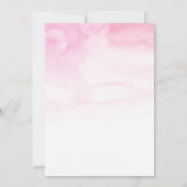 ラグジュアリーピンク&シルバーパンプキンサンクスギビングディナー 招待状 (裏面)