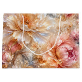 ラグジュアリーファンタジーの花々 ラージペーパーバッグ (正面)