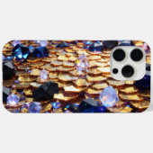 ラグジュアリーファンタジージェムストーン抽象芸術 Case-Mate iPhoneケース (裏面 (横))