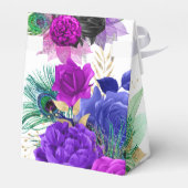 ラグジュアリーフィエスタピーコック結婚金ゴールド フェイバーボックス (裏面サイド)