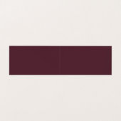 ラグジュアリーフェイクグラディエントバイオレットとブルゴーニュ2枚の写真 名刺 (内部フラット)