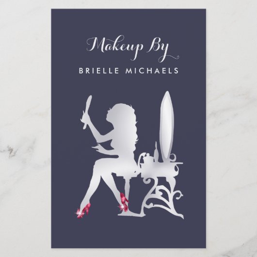 ラグジュアリーフェイクシルバーウーマンブティックスペシャルイベント チラシ (正面)