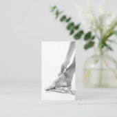 ラグジュアリーフォトバレエ学校 名刺 (スタンド正面)