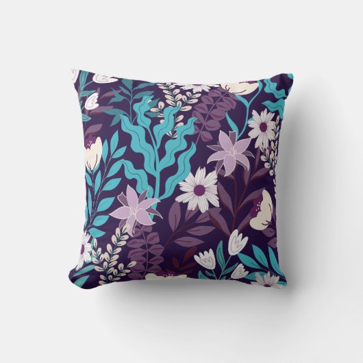 ラグジュアリーフローラエレガンス装飾用クッション クッション (正面)