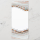 ラグジュアリーフローラ結婚マーブル メニュー (裏面)