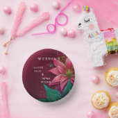 ラグジュアリーフローラ結婚式招待状スイート ペーパーボウル (パーティー)