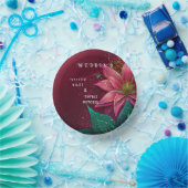 ラグジュアリーフローラ結婚式招待状スイート ペーパーボウル (パーティー)