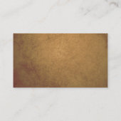 ラグジュアリーフードシェフケータリングブラック&金ゴールド大理石 名刺 (裏面)