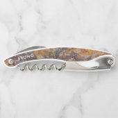 ラグジュアリーブラウンマーブルモノグラム ソムリエナイフ (裏面)