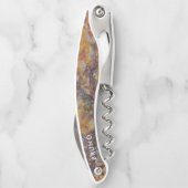 ラグジュアリーブラウンマーブルモノグラム ソムリエナイフ (裏面)