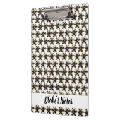 ラグジュアリーブラックアイボリーフローラ名 クリップボード (左)