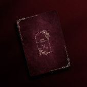 ラグジュアリーブルゴーニュフローラ金ゴールド結婚イスラム 招待状