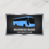 ラグジュアリーブルーバス観光ツアー旅行代理店 名刺 (正面)