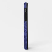 ラグジュアリーブルーフローラダマスク壁紙 Case-Mate iPhoneケース (裏面/左)