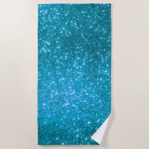 ラグジュアリーブルー金ゴールドグリッター