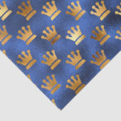 ラグジュアリーブルー&金ゴールドシリーズデザイン5 薄葉紙 (詳細)