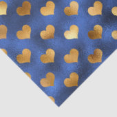 ラグジュアリーブルー&金ゴールドシリーズデザイン8 薄葉紙 (詳細)