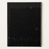 ラグジュアリーヘアスタジオスタイリッシュ | グリッターデザイン プランナー手帳 (裏面)