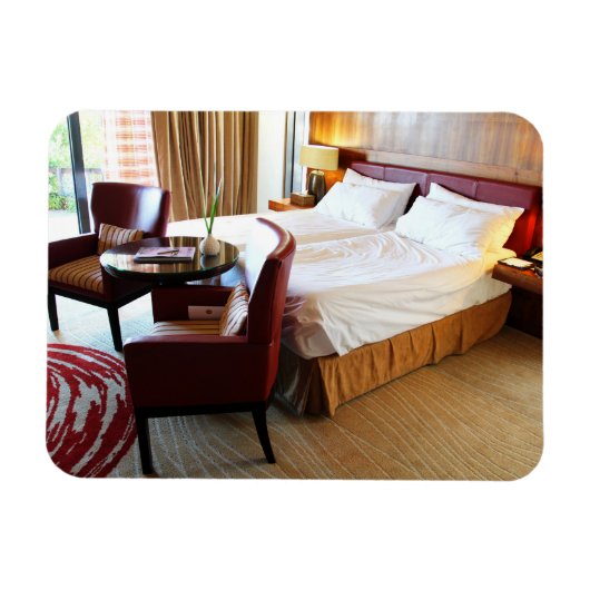 ラグジュアリーホテルルーム マグネット (横)