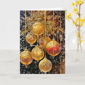 ラグジュアリーホリデースプレンドール カード (黄色い花)