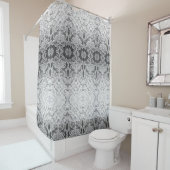 ラグジュアリーホワイトシャワーカーテンスタイル2 シャワーカーテン (インサイチュ)